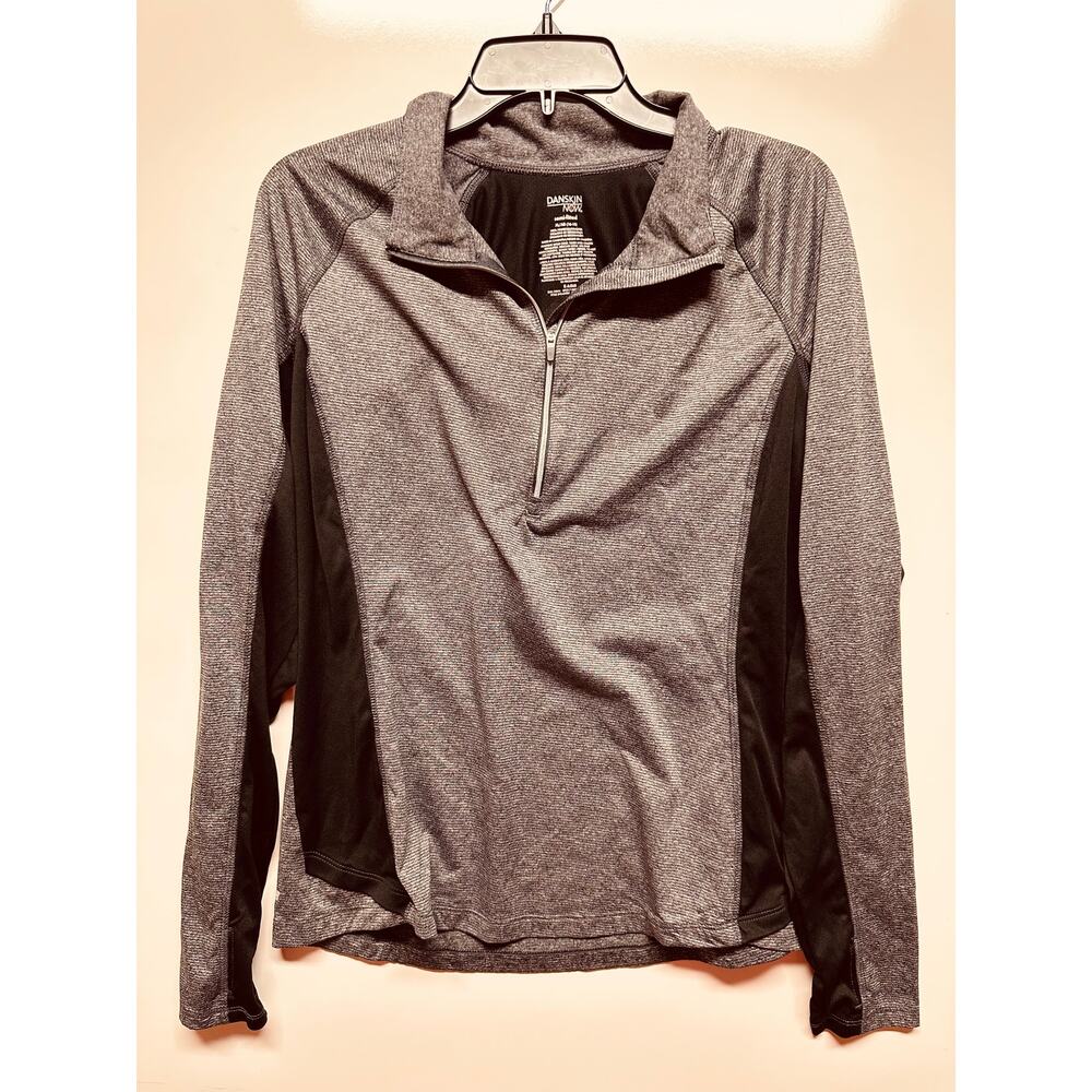 Danskin Now Women's Semi Fitted Quarter Zip Pullover Size XL